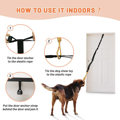 Interactive Dog Bungee Tug Toy