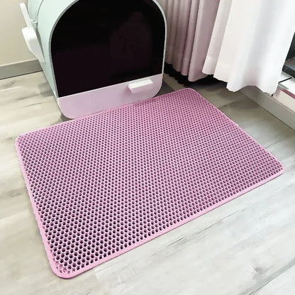 Double Layer Nonslip Litter Mat