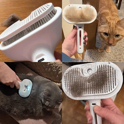 Spray Self Cleaning Comb