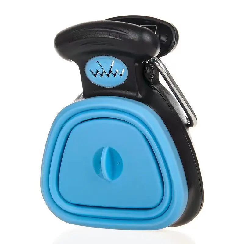 Portable Dog Poop Scooper with Waste Bag Dispenser