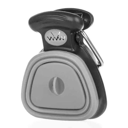 Portable Dog Poop Scooper with Waste Bag Dispenser
